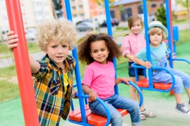 kinderen speelplaats