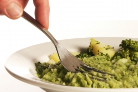 Eten, groenten, groentepap, koken, voeding