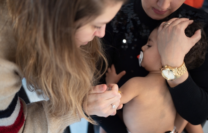 vaccin in de bovenarm