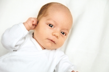 baby beweegt arm