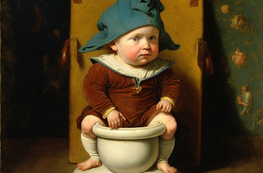 Bruegel - kindje op het potje