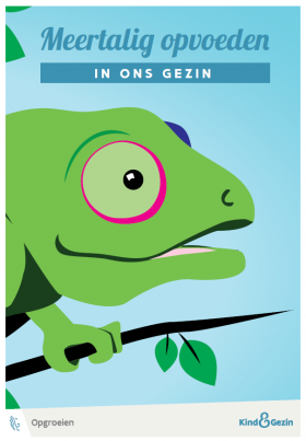 Cover Kameleonboekje Meertalig opvoeden in ons gezin