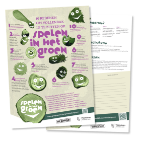 Affiche Goe Gespeeld: 10 redenen om vollenbak in te zetten op spelen in het groen