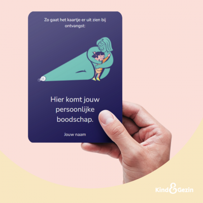 Voorbeeldweergave deelkaartje Week van de Groeilamp Groeikaartje