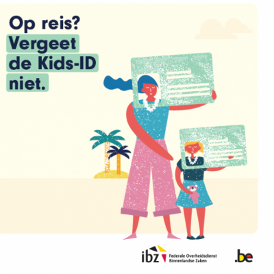 kids id, reizen, buitenland, paspoort, identiteitskaart