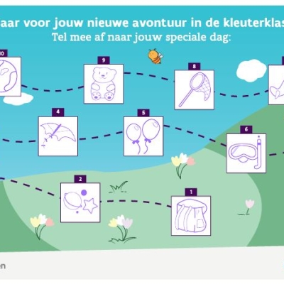 Aftelkalender school