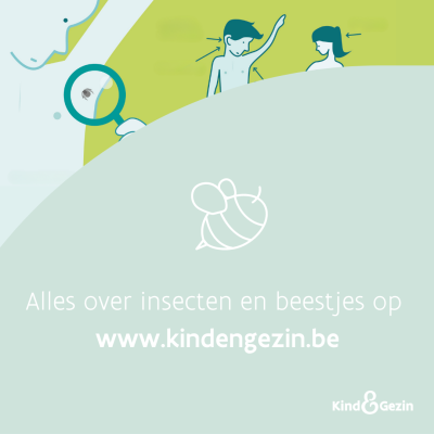 Alles over insecten en beestjes op www.kindengezin.be, tekencheck
