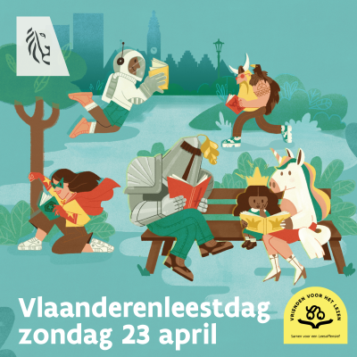 Vlaanderenleestdag zondag 23 april Vrienden voor het lezen