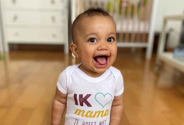 gelukkige baby