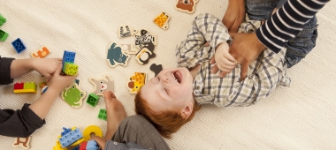 spelen in de opvang